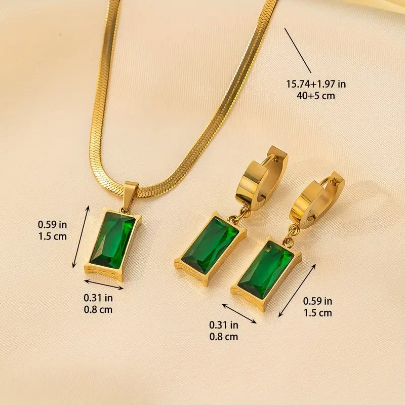 Iselotte Verdain Jewelry Set | Golden