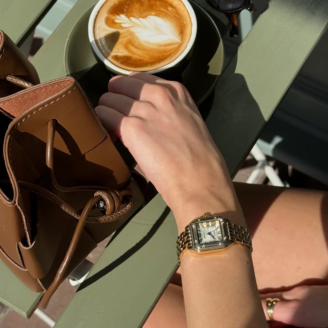 Fienna Watch | Golden