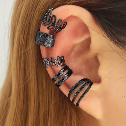 5-Piece Minimalist Earring Set