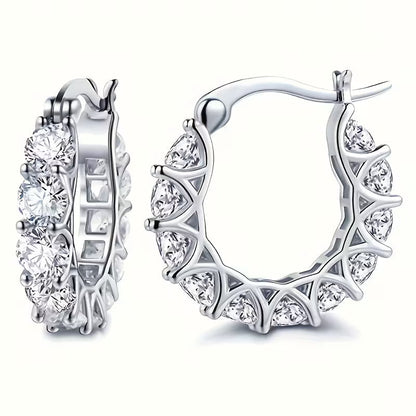 Vintage Zirconia Drop Earrings