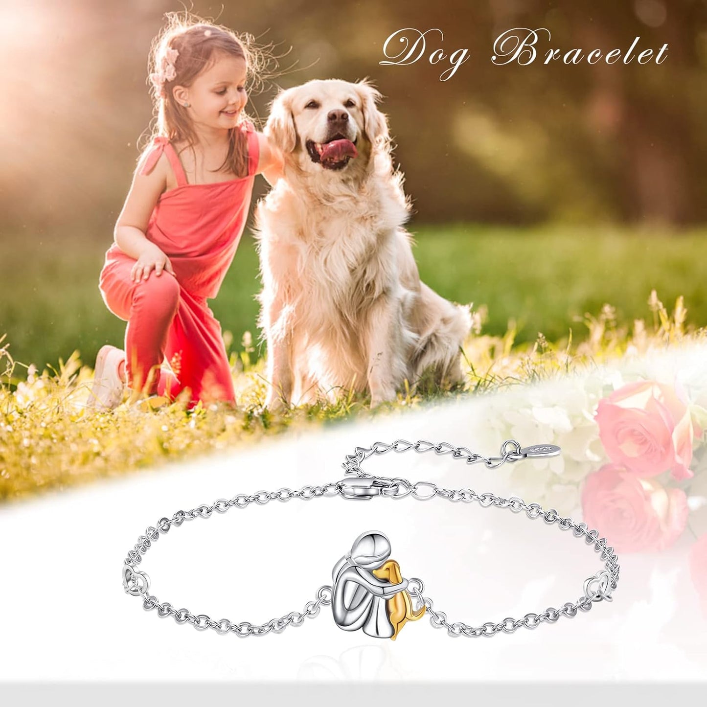 Adjustable Dog Bracelet – Simple & Charming