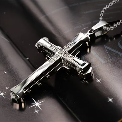 Easy-Wear Cross Pendant Necklace