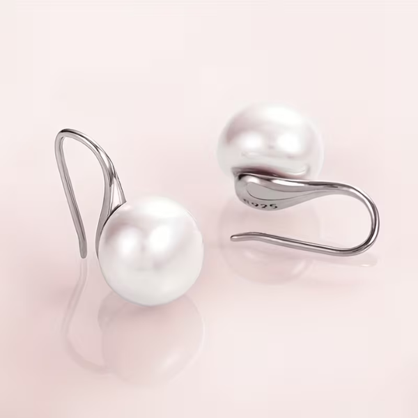 Elegant Pearl Drop Earrings