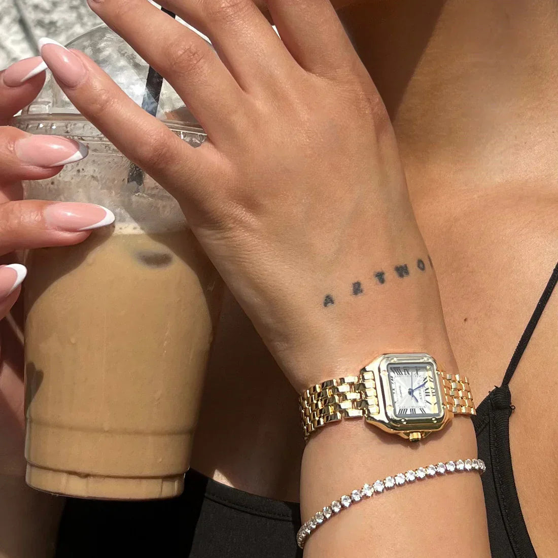 Fienna Watch | Golden