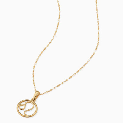 Zodiac sign necklace | Golden