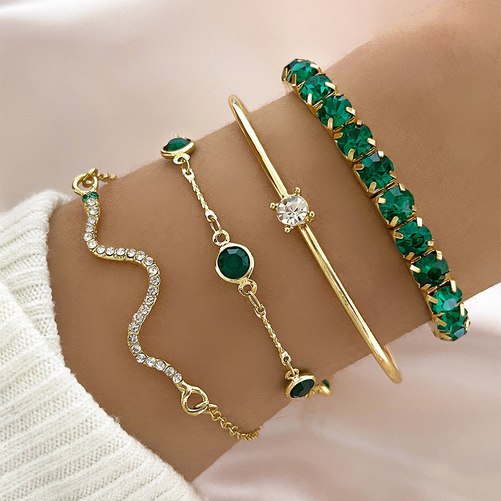 Sorina Feldwyn Bracelet Set | Golden