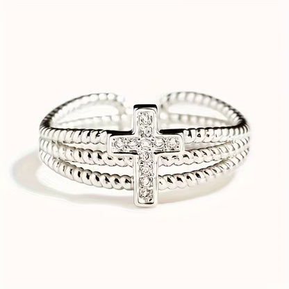 Adjustable 3-Layer Crossover Ring