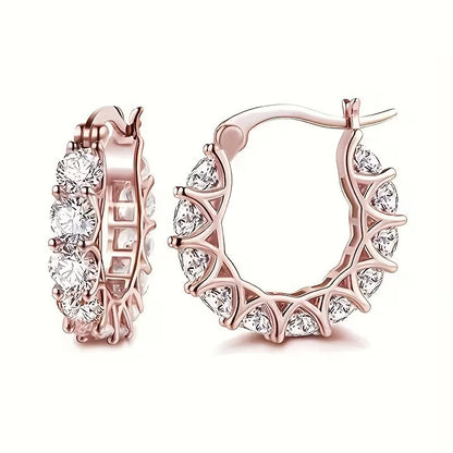 Vintage Zirconia Drop Earrings