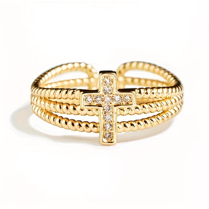 Adjustable 3-Layer Crossover Ring