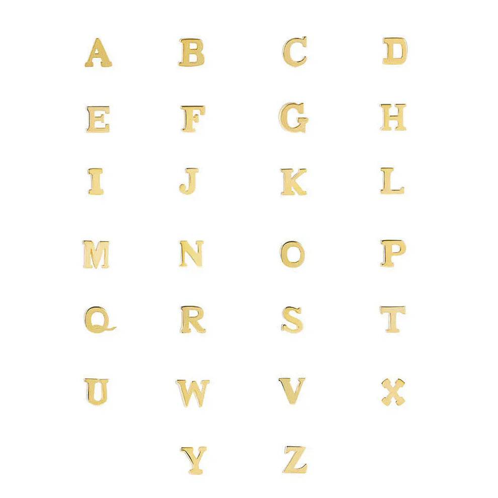 Vita Signa Initial Bracelet | Golden