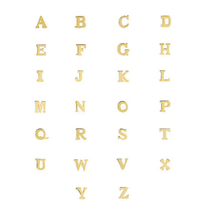 Vita Signa Initial Bracelet | Golden