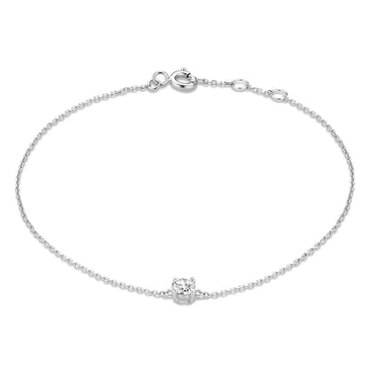 Cléa Moissanite Stone Bracelet | Golden