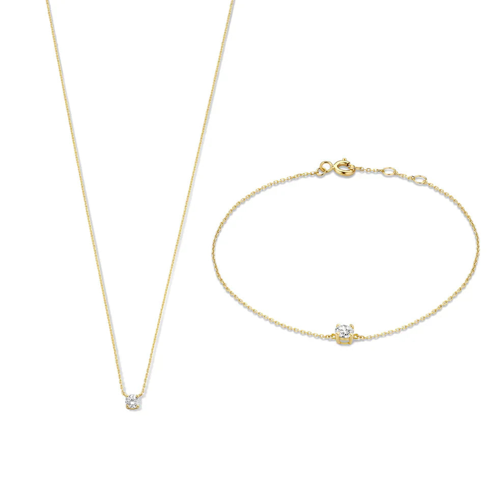 Cléa Moissanite Stone Set | Golden