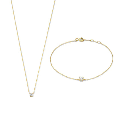 Cléa Moissanite Stone Set | Golden