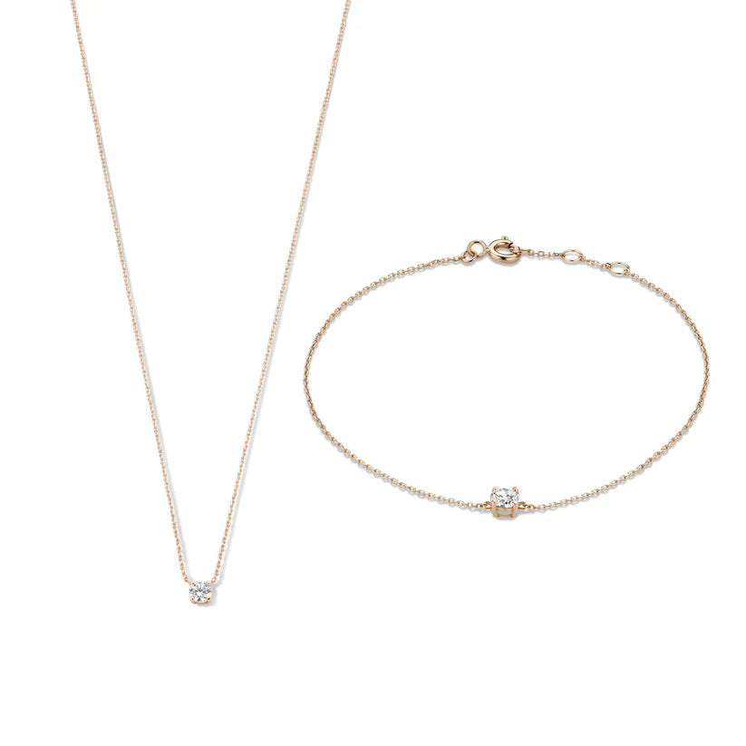 Cléa Moissanite Stone Set | Golden