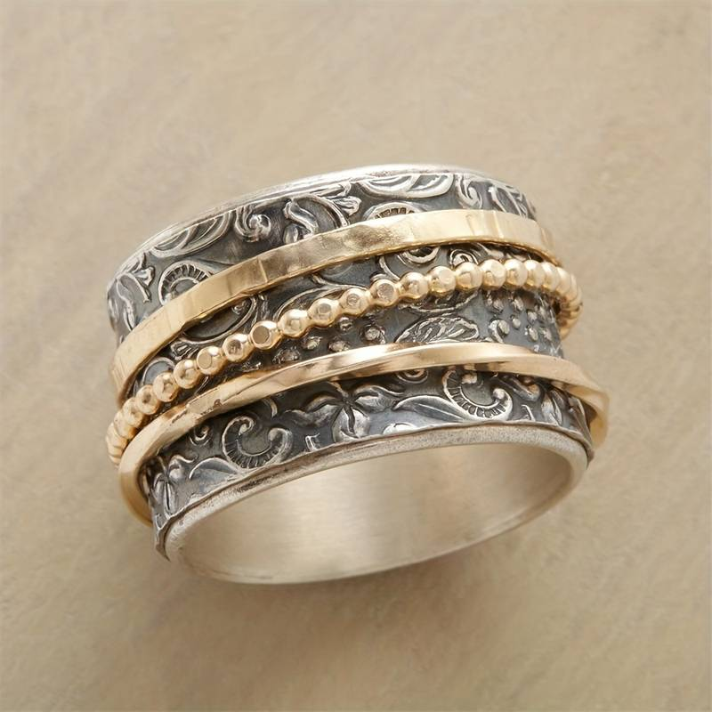 Vintage Gold & Silver Ring